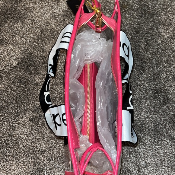 NWT BEBE Hanna clear tote bag - Picture 2 of 5